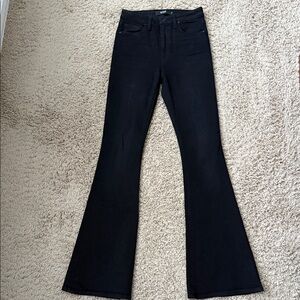 Hudson Black Flared Jeans